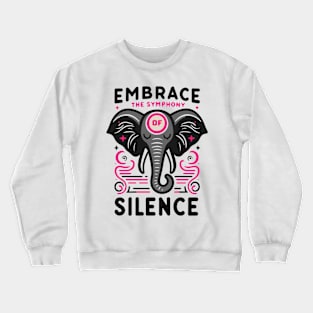 Quiet Contemplation, Light Crewneck Sweatshirt